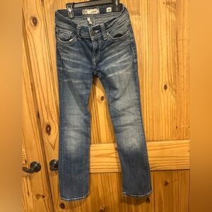 BKE Straight Leg Jeans in Medium Blue